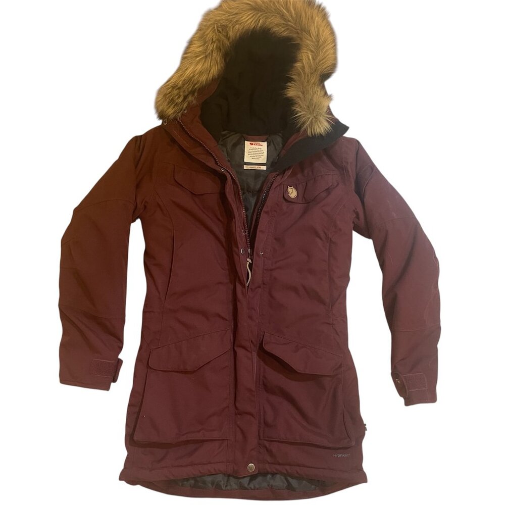 Fjallraven Nuuk Parka Hydratic Women's Winter Coat (XXS)